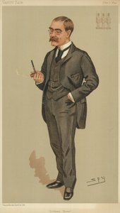 De heer Rudyard Kipling door Leslie Matthew Ward