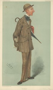 Mr William Crawfurd Stirling-Stuart, De hoedenmaker, 23 juni 1904, Vanity Fair cartoon