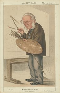 Mr William Powell Frith door Leslie Matthew Ward