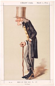 Professor Sir Richard Owen, FRS, KCB, natuuronderzoeker, 1873