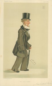 Sir Walter George Stirling, tweeëntachtig, 26 juli 1884, Vanity Fair cartoon door Leslie Matthew Ward