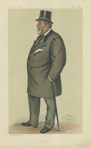 De Eerwaarde Charles Spencer Bateman Hanbury Kinkaid-Lennox door Leslie Matthew Ward