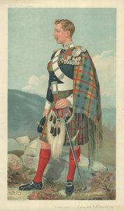 De Markies van Tullibardine, Scottish Horse, 23 maart 1905, Vanity Fair cartoon door Leslie Matthew Ward