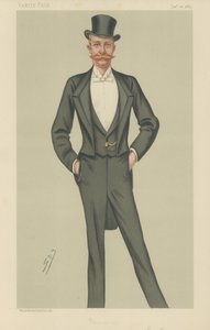 Burggraaf Baring door Leslie Matthew Ward