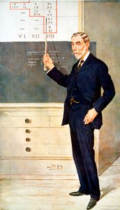 William Ramsay, Schotse chemicus, 1908 door Leslie Matthew Ward