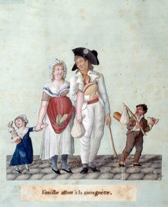 Franse Revolutie: een familie gaat naar de guinguette