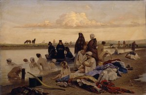 Monniken. Verkeerd gestrand, 1870s