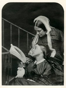 Christina Rossetti en haar moeder Frances Rossetti, 1863, 1948