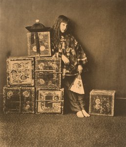 Xie Kitchin als "Een Chinees" door Lewis Carroll