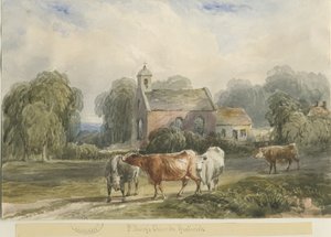 Gratwich Kerk door Lewis John Wood