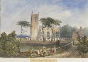 Ipstones Kerk door Lewis John Wood