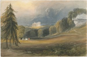 Wootton Lodge, ca. 1830-1840 door Lewis John Wood
