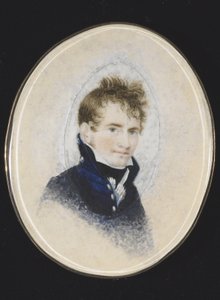Portret van Paul Peckham, ca. 1810-20 door Lewis Peckham