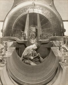 Hart van de turbine door Lewis W. Hine
