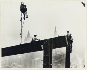 De bouw van het Empire State Building door Lewis Wickes Hine