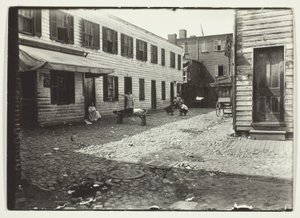Negro Alley Huisvesting Blanken, Washington, D.C.