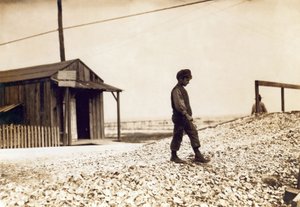 Een van de jonge oesterschillers, Pass Christian, Mississippi, februari 1911