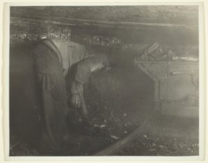 Steenkoolmijn Pennsylvania door Lewis Wickes Hine