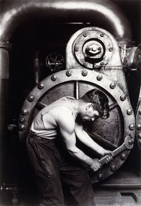 Krachtcentrale monteur, ca. 1924
