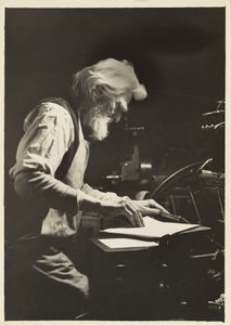 Drukker in New York, 1905