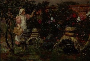Meisje en Bijenkorven door Lexden L. Pocock