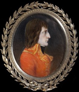 Napoleon Bonaparte als Eerste Consul, ca. 1801 door Lié Louis Périn Salbreux