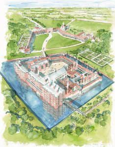 Eltham Palace, Greenwich, Londen, c1604 c2011 door Liam Wales