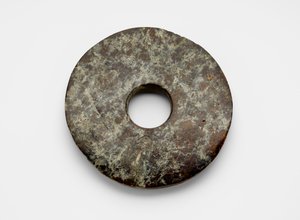 Schijf, ca. 3300-2250 v.Chr. door Liangzhu culture