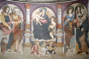Kathedraal van de Maria-Tenhemelopneming en Sint Johannes de Doper, Altaar van Sint Lucia door Pietro Di Gazino