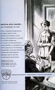 Anticonceptie advertentie: "advies dat ze nodig heeft"