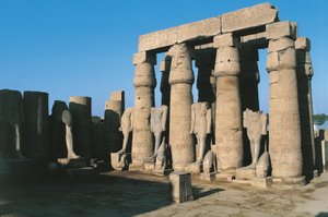 Egypte - Oud Thebe (UNESCO Werelderfgoedlijst) door Unbekannt Unbekannt