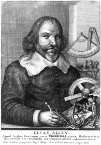 Elias Allen, wiskundige en instrumentmaker, ca. 1630