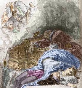 De Grote Pest (1347-1350) door Unbekannt Unbekannt