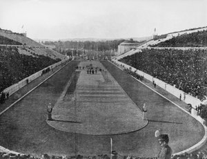 Panathinaiko Stadion, Olympische Spelen van Athene door Unbekannt Unbekannt