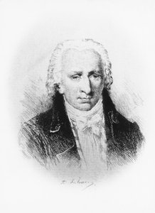 Portret van Stanislas Jean, Markies de Boufflers (1738-1815), Franse schrijver, soldaat en academicus, ets naar tekening door Adolphe Lalauze (1838-1905) door Unbekannt Unbekannt