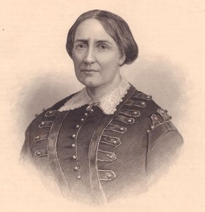 Portret van Teresa Christina van Bourbon-Twee Siciliën, Keizerin van Brazilië (1822-1889), gravure door William Wellstood (1819-1900), circa 1870 door Unbekannt Unbekannt