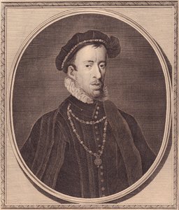 Portret van Thomas Howard, 4e Hertog van Norfolk (1536-1572), kopergravure door John Goldar (1729-1795) door Unbekannt Unbekannt