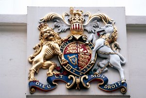 Koninklijk wapen van het Verenigd Koninkrijk, Theatre Royal, Drury Lane