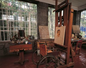 De studio van Frida Kahlo (foto)