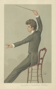Signor Pietro Mascagni door Liborio Prosperi