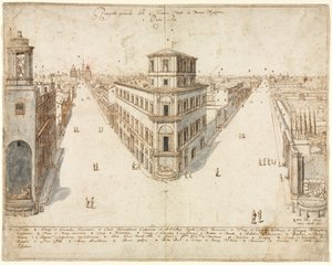 Achttien uitzichten van Rome: De Quattro Fontane richting Santa Maria Maggiore