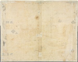 Schetsen van Ramen en Pilasters van de Zolderverdieping van het Collegio di Propaganda Fide (verso) door Lievin Cruyl