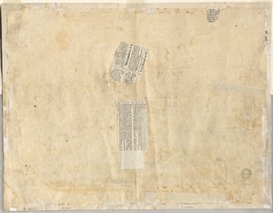 Schets van een Fontein van Recto en Schetsen van Twee Gezichten (verso)