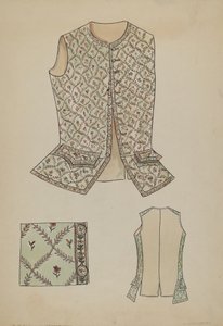 Vest, 1935-1942 door Lillian Causey