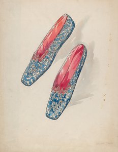 Damesschoenen, ca. 1936