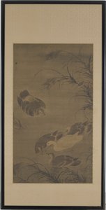 Zwemmen Ganzen door Lin Liang