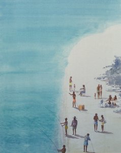 Vogelperspectief Strand, 2000