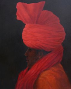 Portret met glimlach door Lincoln Seligman