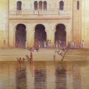 Udaipur Trappen