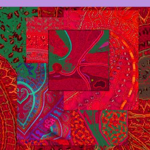 COLLAGE OF COLOR, 2018 (gemengde techniek) door linda arthurs